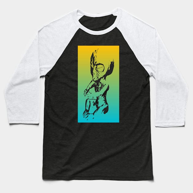 alien Baseball T-Shirt by rizstore
